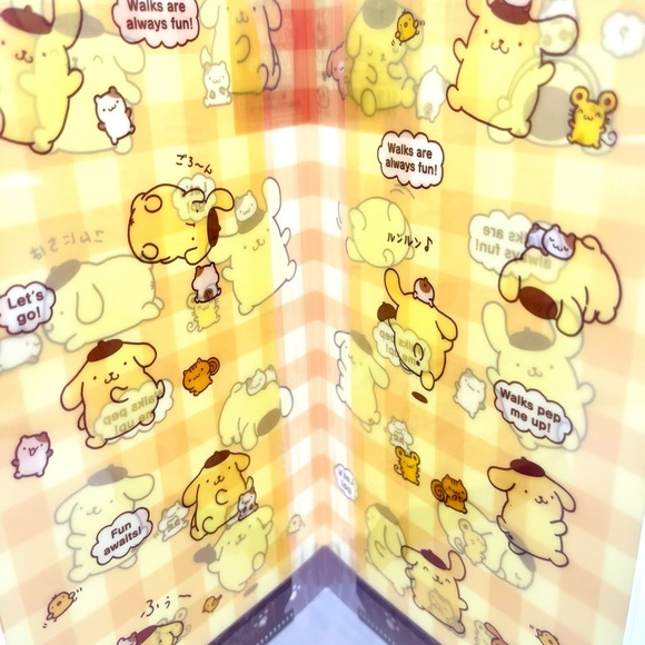 Pompompurin Glittery Ticket Holder - Picture 2 of 3